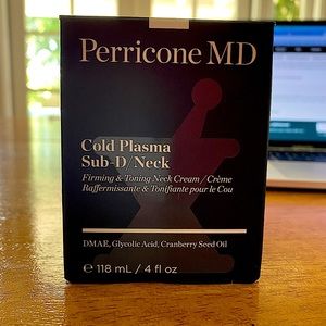 BRAND NEW!  Perricone MD Cold Plasma Sub-D/Neck cream, 4 fl oz jar.